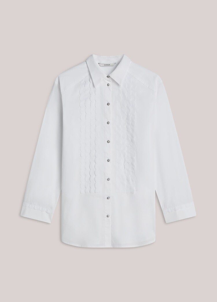 Summum Woman Blouse party poplin white Summum Woman