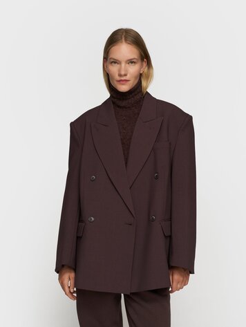 10DAYS Proud blazer deep wine