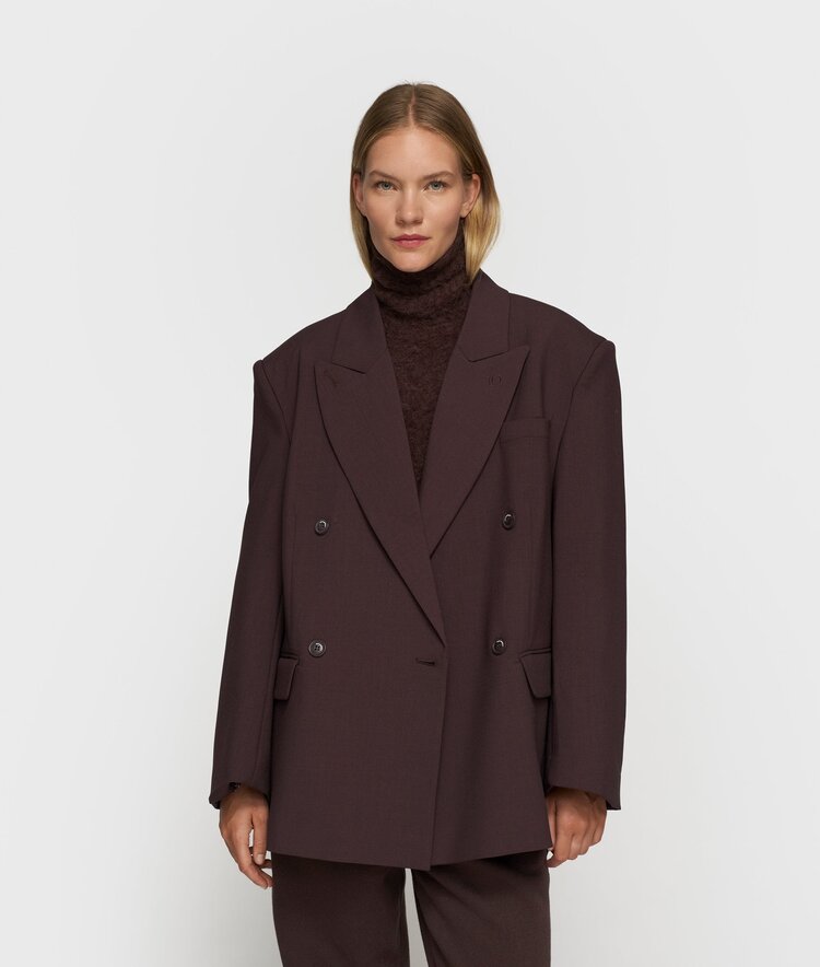 10DAYS Proud blazer deep wine 10Days