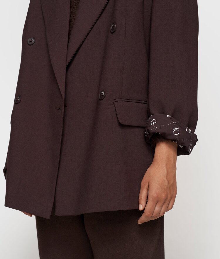 10DAYS Proud blazer deep wine 10Days