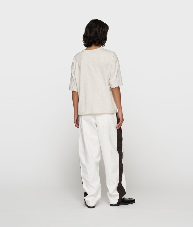 10DAYS Baseball tee 10DAYS soft white melee 10Days