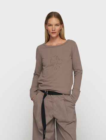 10DAYS Easy logo sweater moonrock