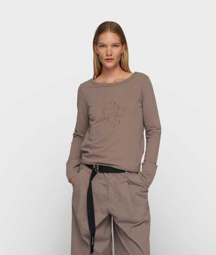 10DAYS Easy logo sweater moonrock 10Days