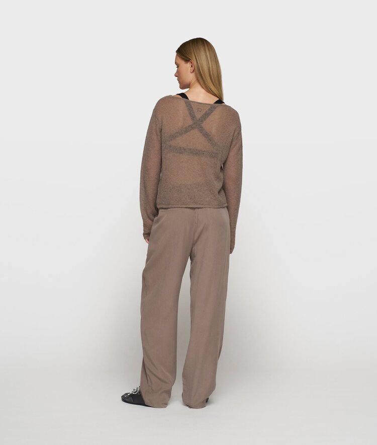 10DAYS Flowy pants lyocell moonrock 10Days