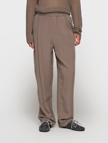 Flowy pants lyocell moonrock