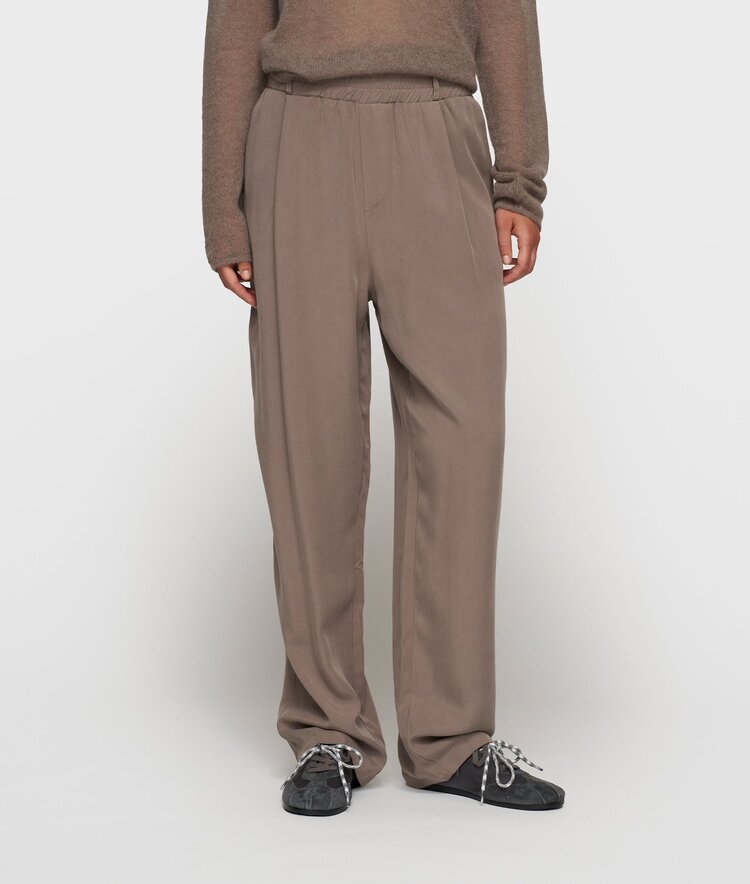 10DAYS Flowy pants lyocell moonrock 10Days