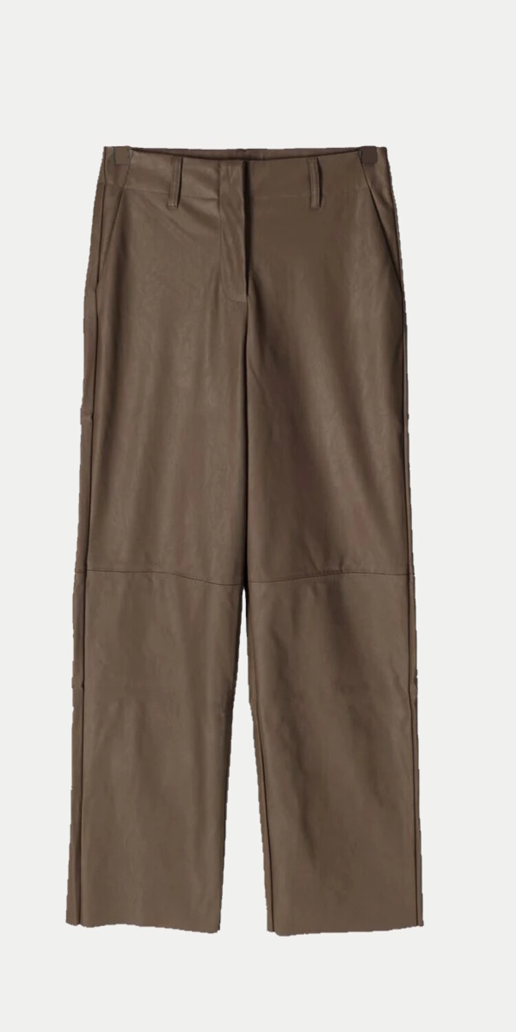 Naomi pants metallic taupe Knit-ted