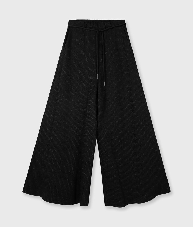 10DAYS Super wide pants pinstripe black 10Days