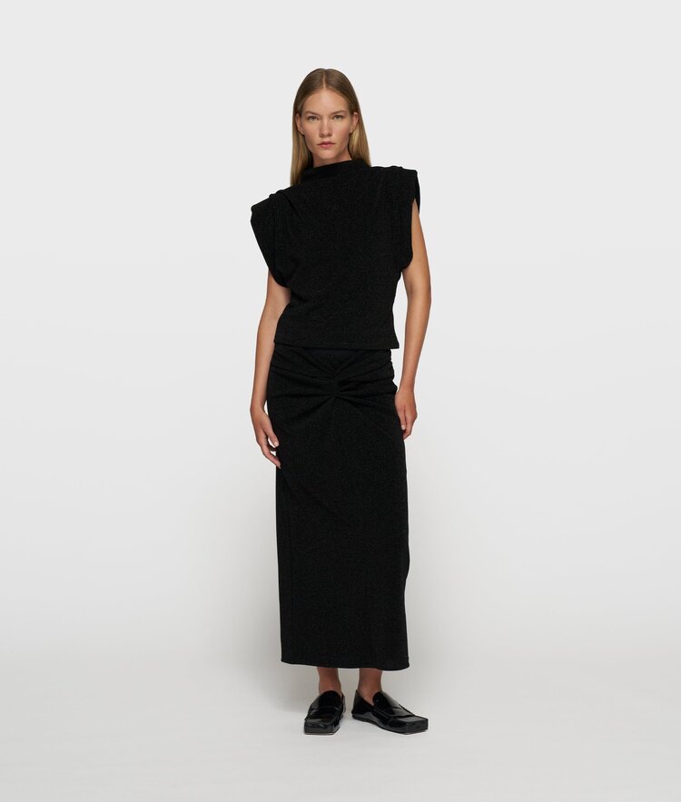 10DAYS Statement top sparkle black 10Days