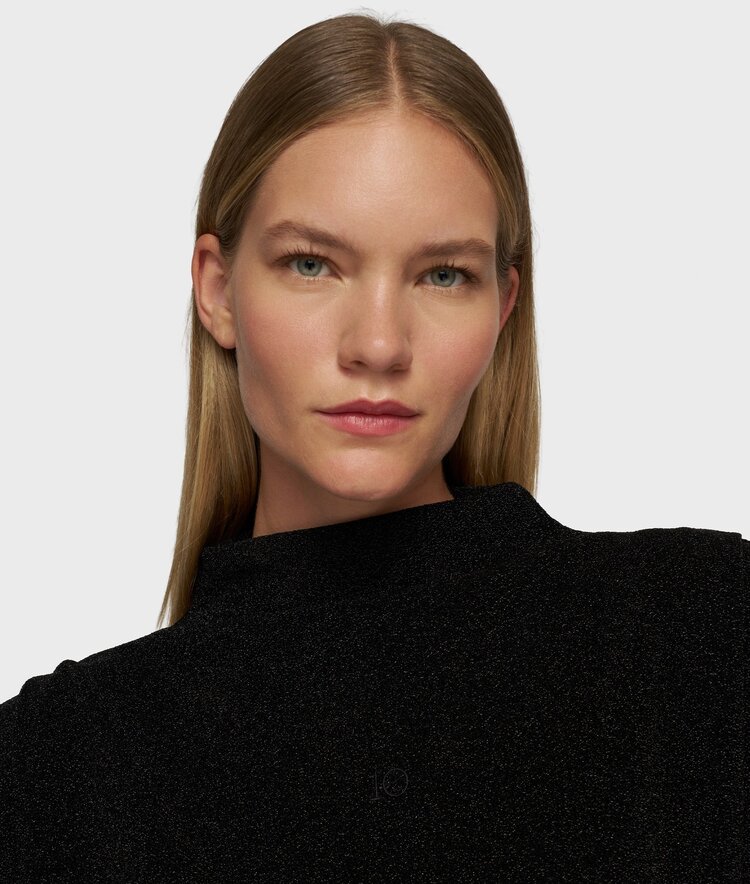 10DAYS Statement top sparkle black 10Days