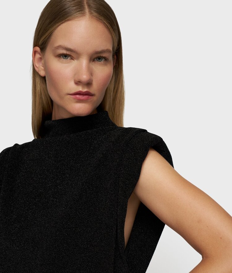 10DAYS Statement top sparkle black 10Days