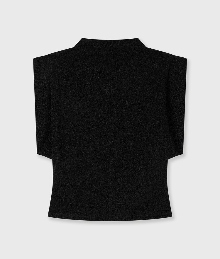 10DAYS Statement top sparkle black 10Days