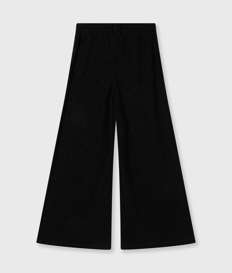 10DAYS Wide leg jogger sparkle black 10Days