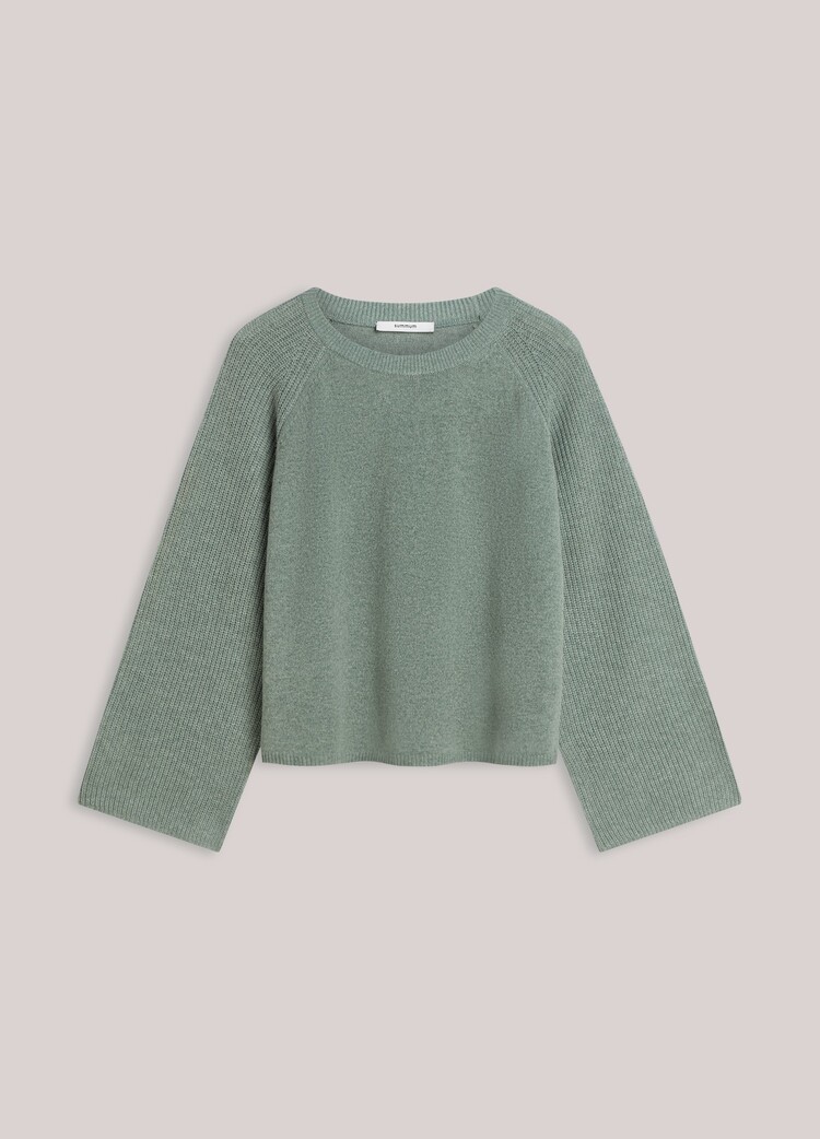 Summum Woman Sweater superfine merino wool eucalyptus Summum Woman