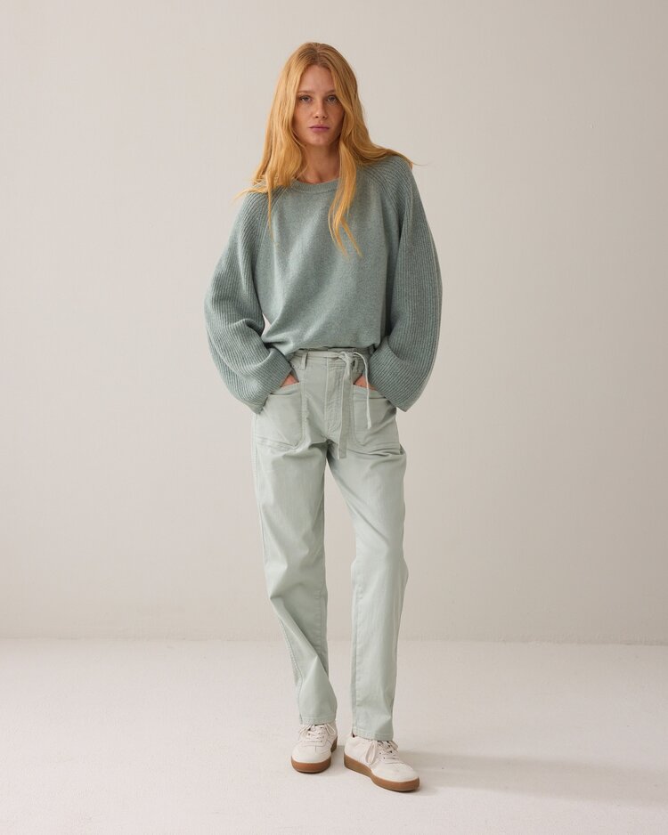 Summum Woman Sweater superfine merino wool eucalyptus Summum Woman