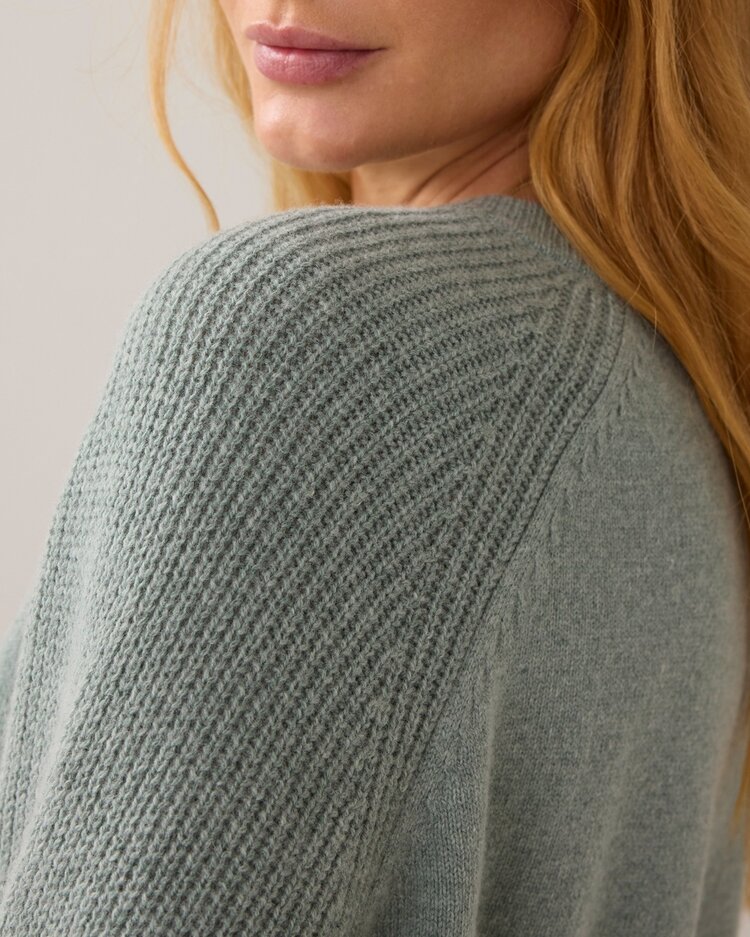 Summum Woman Sweater superfine merino wool eucalyptus Summum Woman