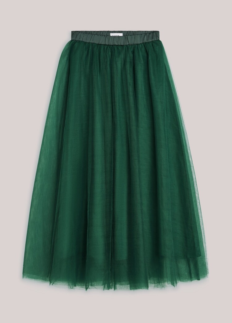 Summum Woman Skirt mesh emerald green Summum Woman