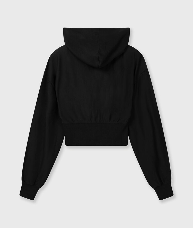 10DAYS Ballet zip hoodie black 10Days