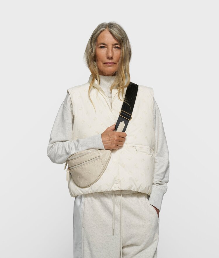 10DAYS Fanny pack monogram pearl 10Days