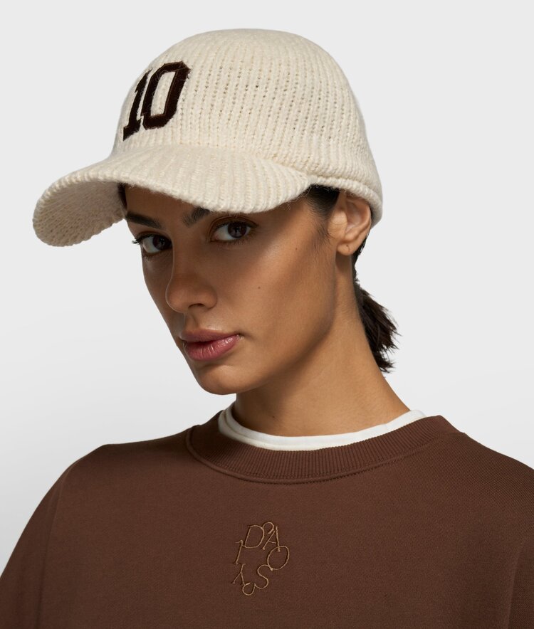 10DAYS Knit baseball cap pearl 10Days