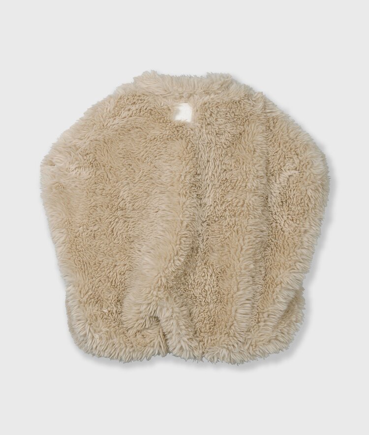 Fluffy gilet pearl 10Days