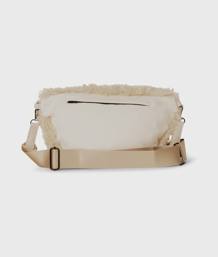 10DAYS Fluffy cross body bag pearl 10Days