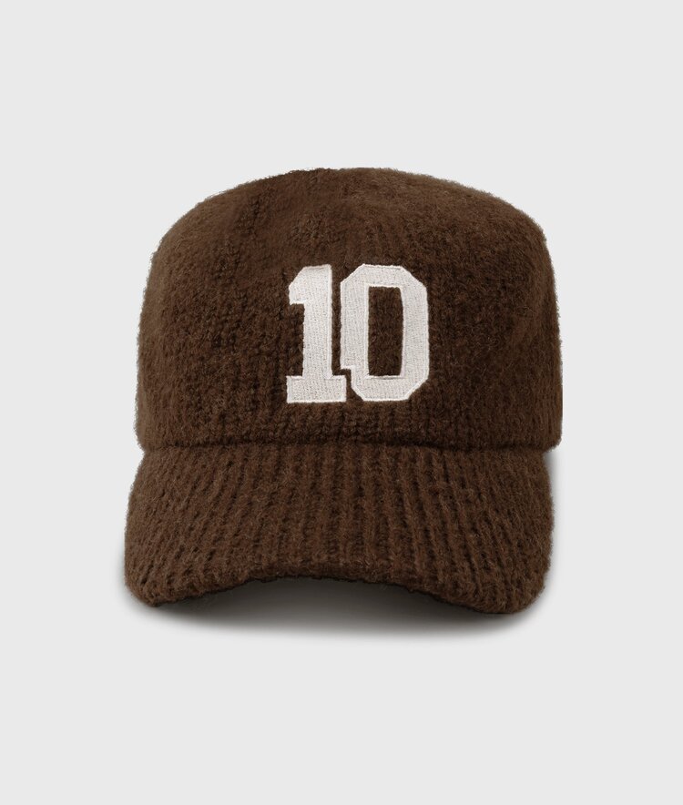 10DAYS Knit baseball cap dark truffle 10Days