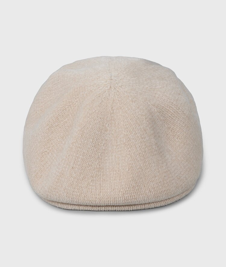 Knit flat cap pearl 10Days