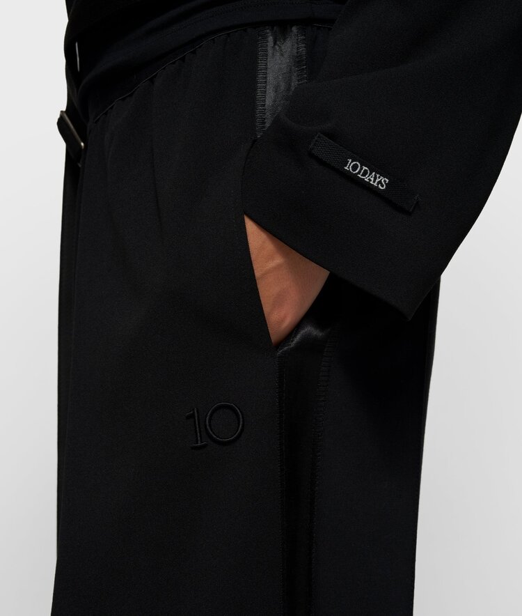 10DAYS Pleated pants black 10Days