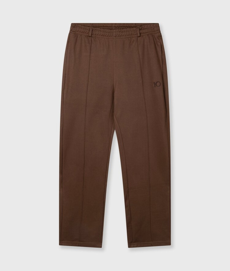 10DAYS Tapered track pants dark truffle 10Days