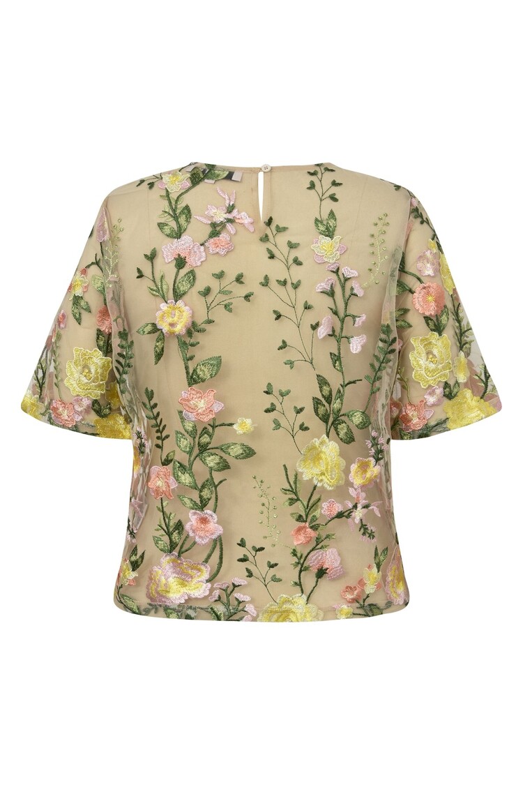 A-View Fuschia blouse sand/yellow A-View