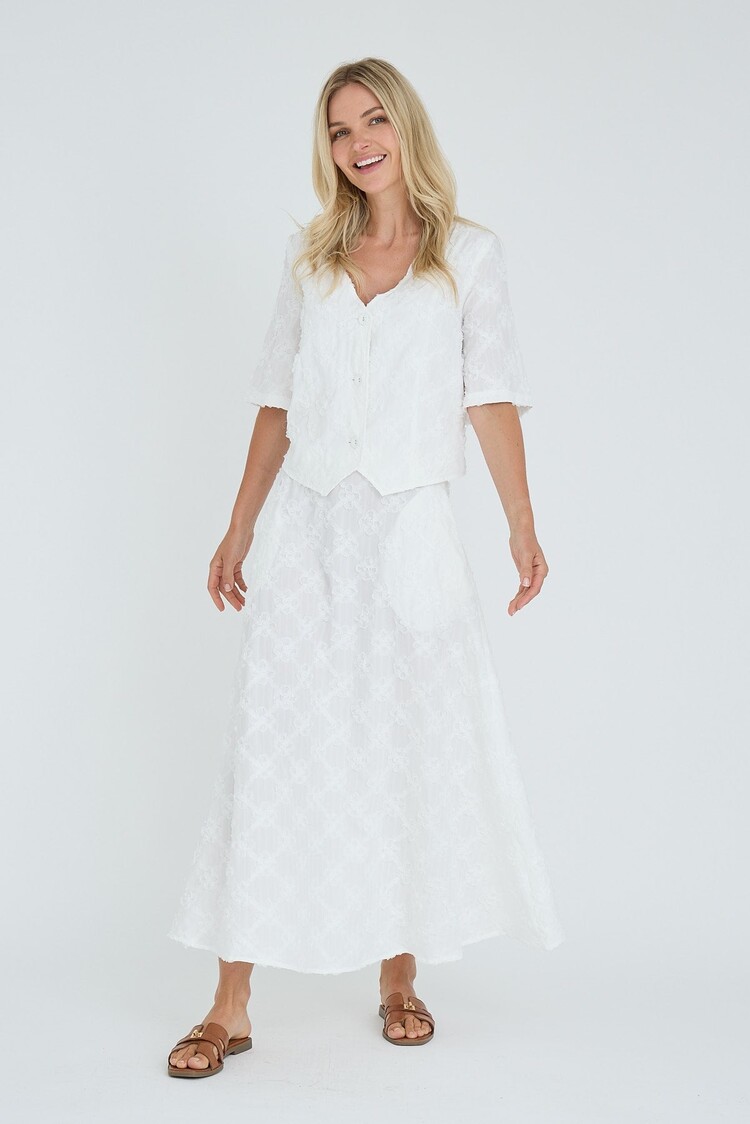 A-View Vigga skirt white A-View