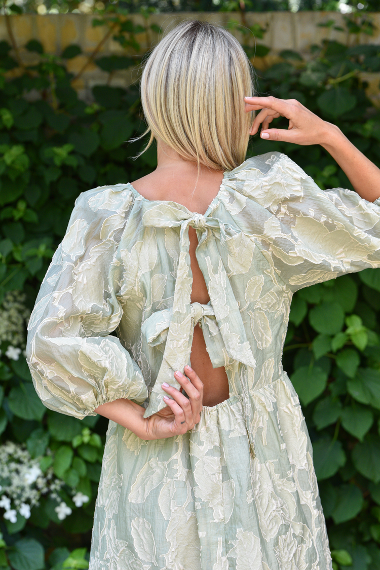 A-View Janah dress dusty green A-View