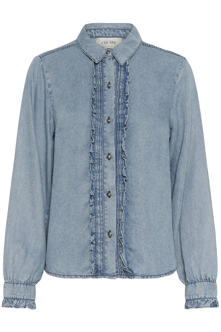 Cream CREllie blouse seattle mid blu denim Cream