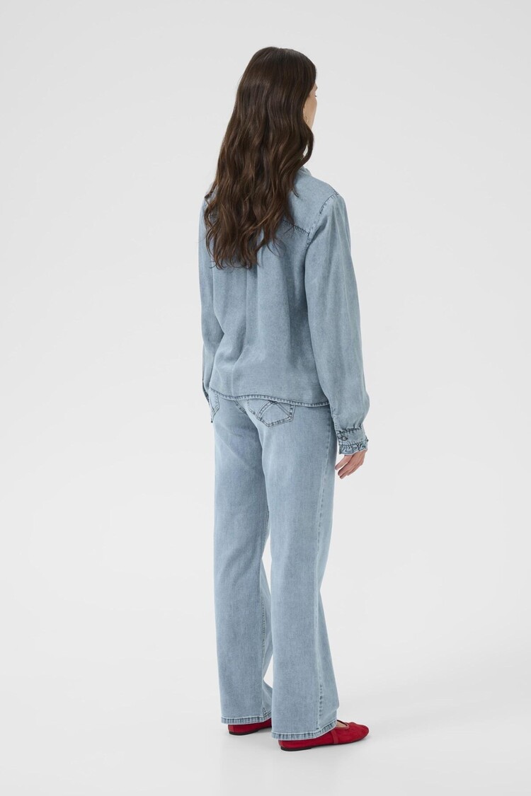 Cream CREllie blouse seattle mid blu denim Cream