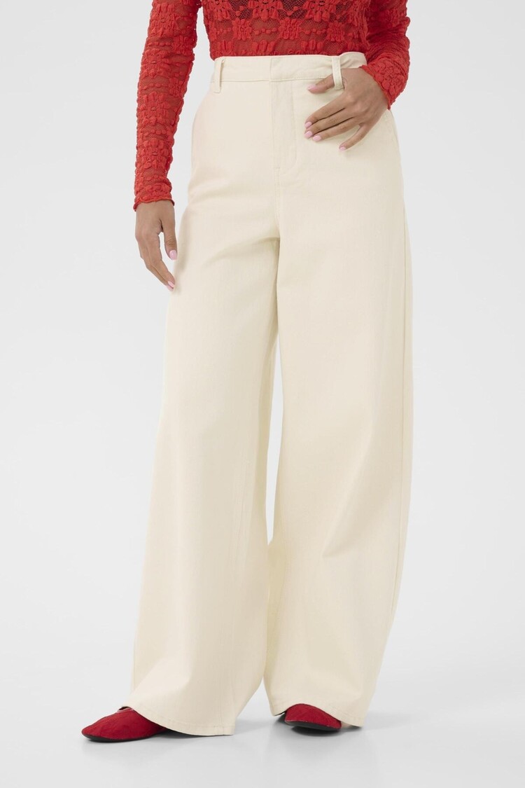 Cream CRVisti twill pant natural sand Cream