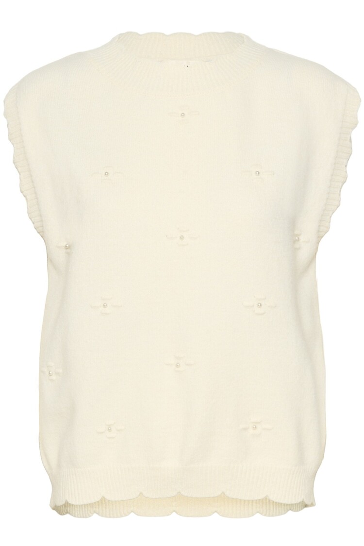 Cream CRAvie knit slipover whisper white Cream