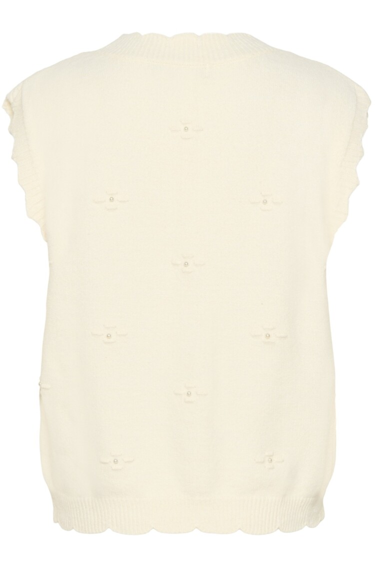 Cream CRAvie knit slipover whisper white Cream