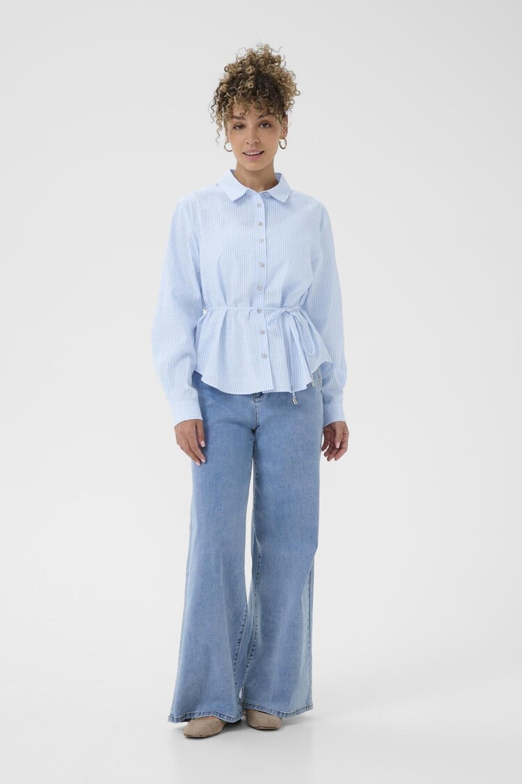 Cream CRCherissa shirt blue stripe Cream