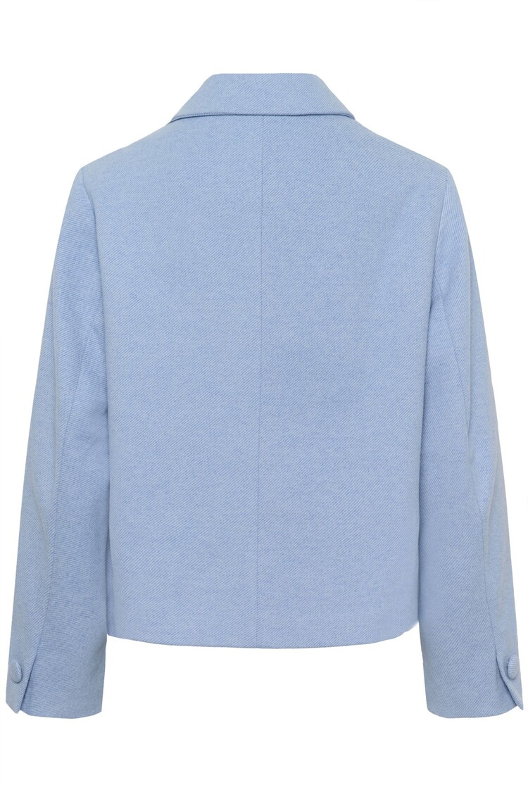 Cream CRCessie short coat rain washed melange Cream