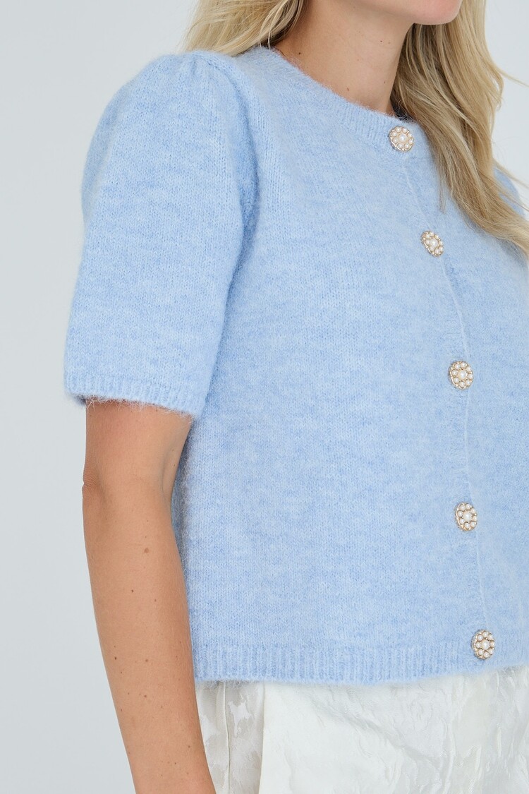A-View Lissy knit cardigan light blue A-View