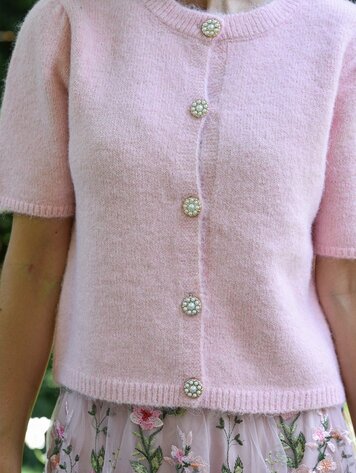 A-View Lissy knit cardigan rose