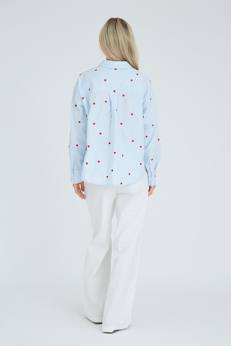 A-View Monique shirt light blue A-View