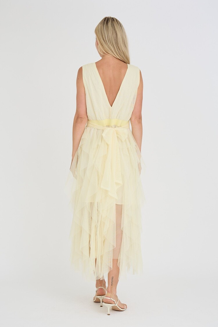 A-View Miranda new dress pale yellow A-View