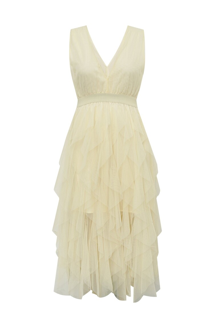 A-View Miranda new dress pale yellow A-View