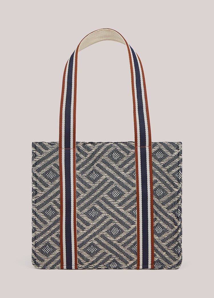 Summum Woman Bag blue jacquard midnight blue Summum Woman