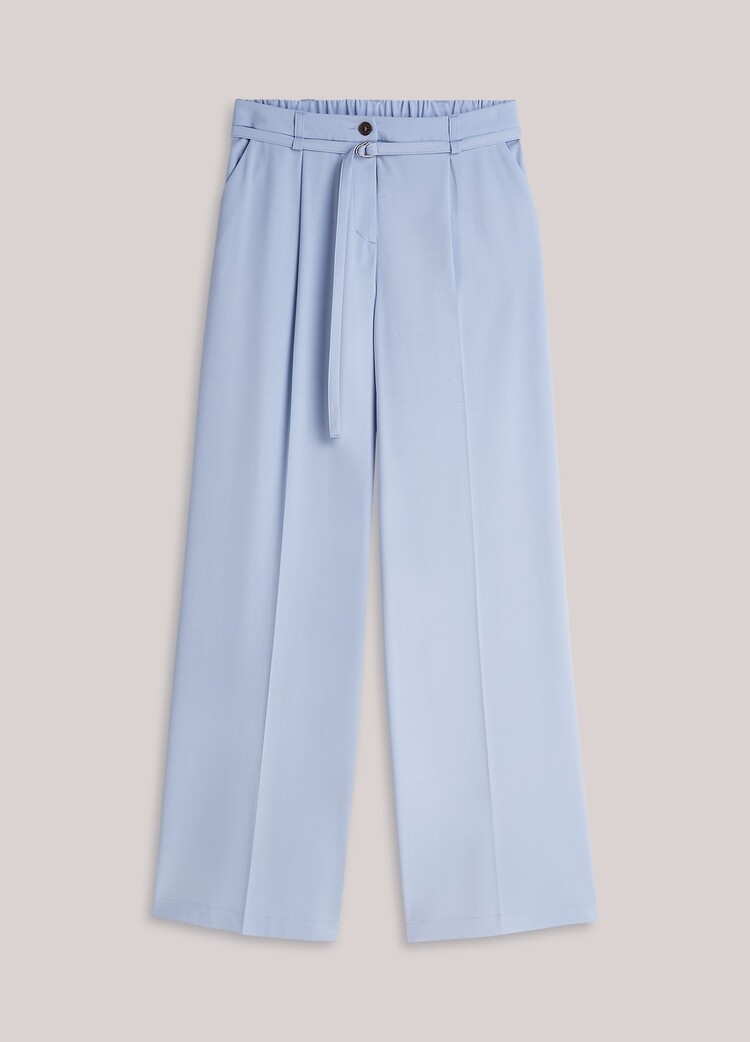 Summum Woman Trousers viscose blend soft blue Summum Woman