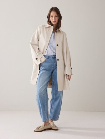 Summum Woman Jacket gabardine ivory