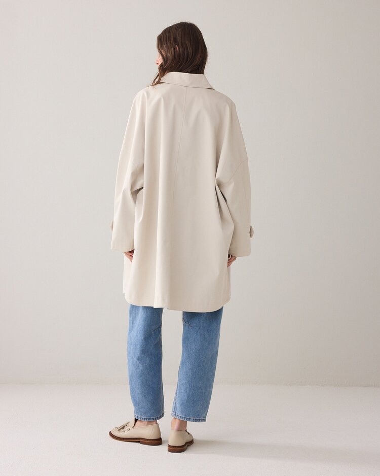 Summum Woman Jacket gabardine ivory Summum Woman