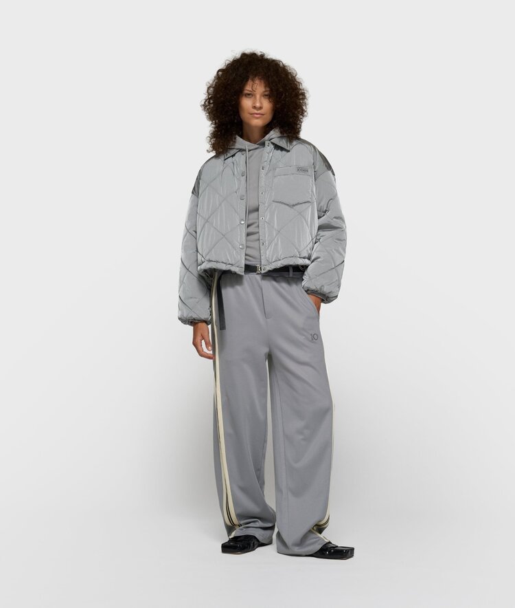 10DAYS Padded jacket light graphite 10Days